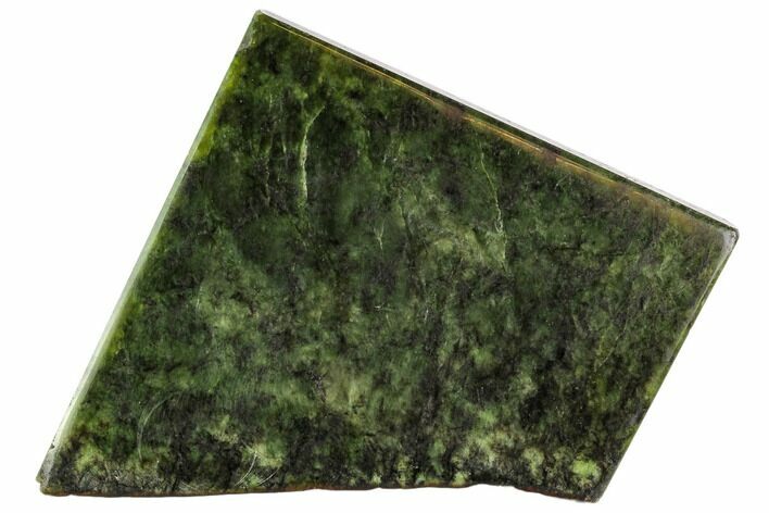 Polished Canadian Jade (Nephrite) Slab - British Colombia #112732